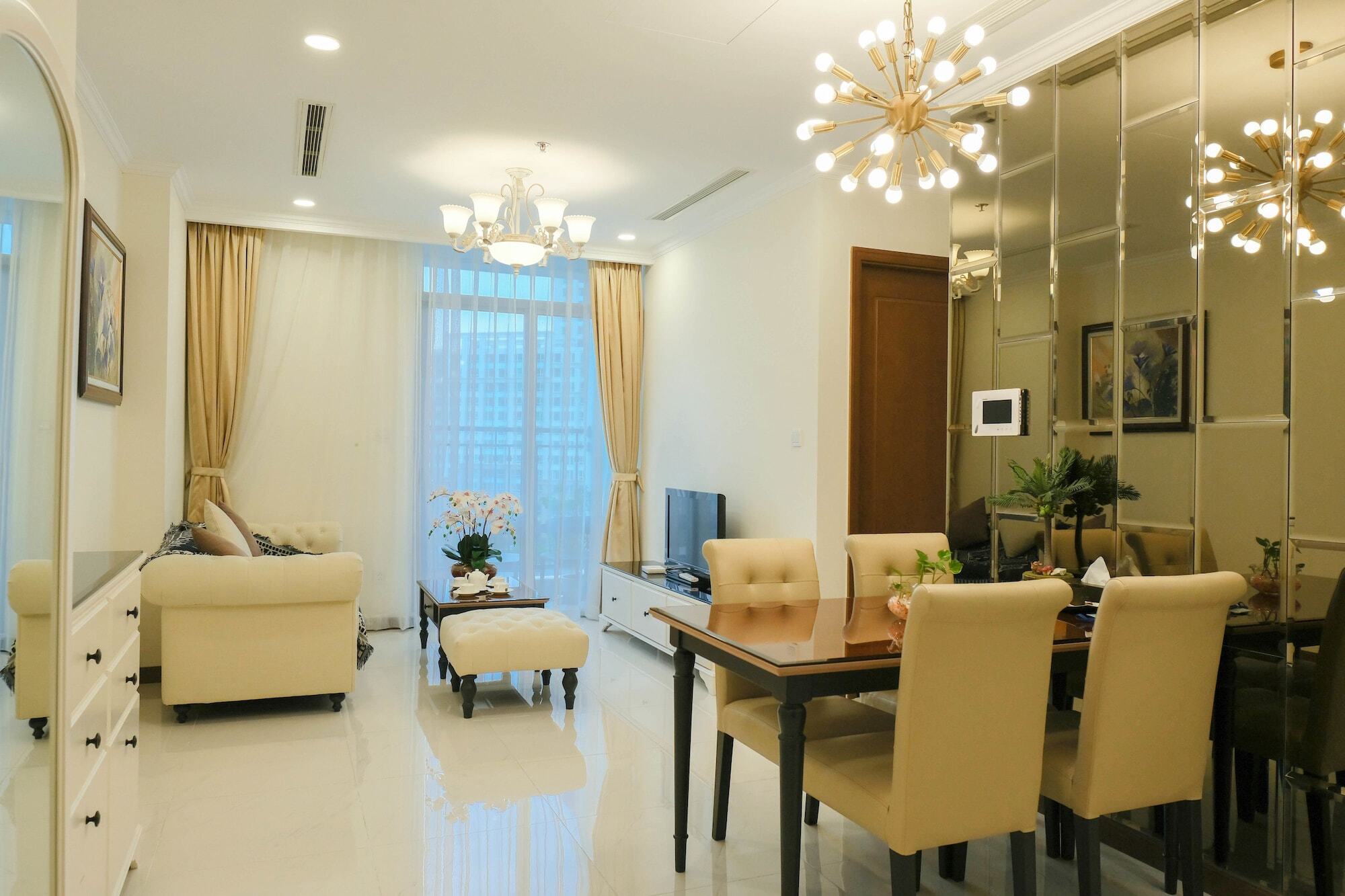 Vinhomes Central Park Jack Hai Luxury Service Apartment Ho-Chi-Minh-Stadt Exterior foto