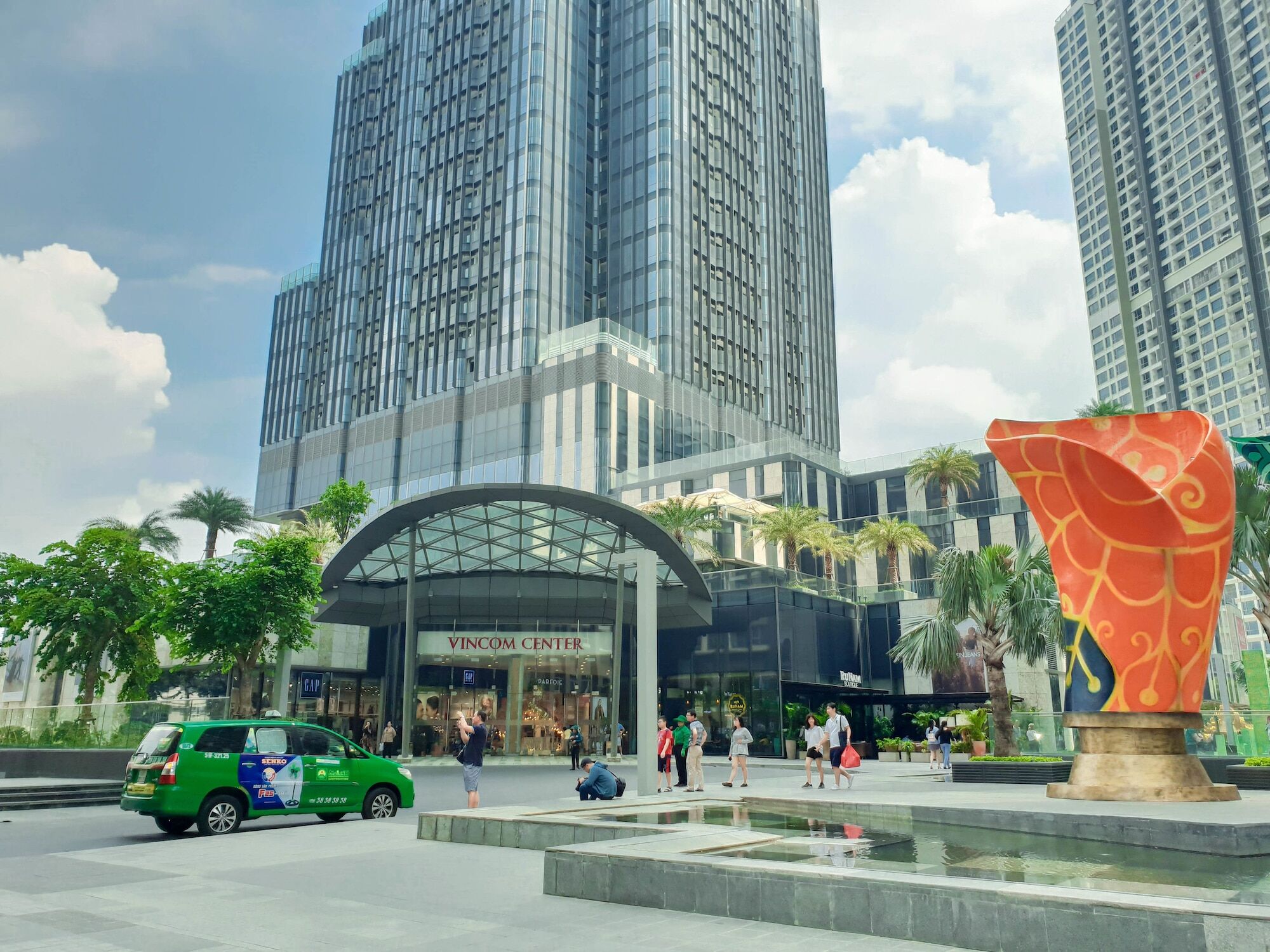 Vinhomes Central Park Jack Hai Luxury Service Apartment Ho-Chi-Minh-Stadt Exterior foto